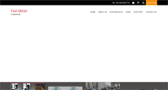 Desktop Screenshot of faelalkhairfoundation.org